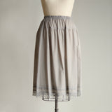 ふんわりコットンlacyペチスカート