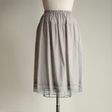 ふんわりコットンロングlacyペチスカート