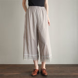 ふんわりコットンロングlacyペチパンツ