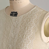 〔No.9257〕C Rompi Renda Linen Belgia【Perkiraan tiba akhir Mei 2026】