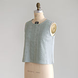 〔No.9257〕C Rompi Renda Linen Belgia【Perkiraan tiba akhir Mei 2026】