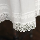 [Scheduled to arrive in late January 2025] Soft cotton lacy long petticoat [Pre-order item/2025ss]