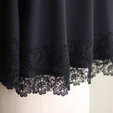 Black lacy ケープ