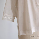 アキハコットンプルオーバー