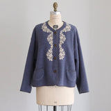 ブークレAnticoケミカルショートコート