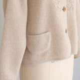 ブークレAnticoケミカルショートコート