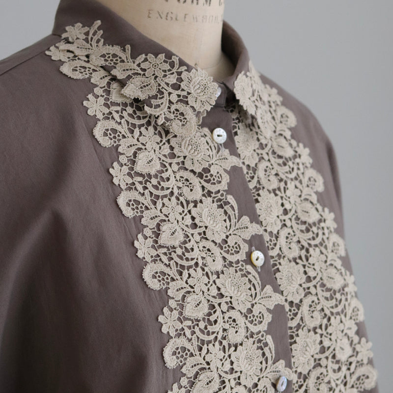 60ふんわりコットンAnticoケミカルシャツ