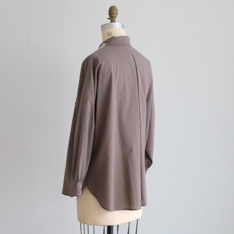 60ふんわりコットンAnticoケミカルシャツ