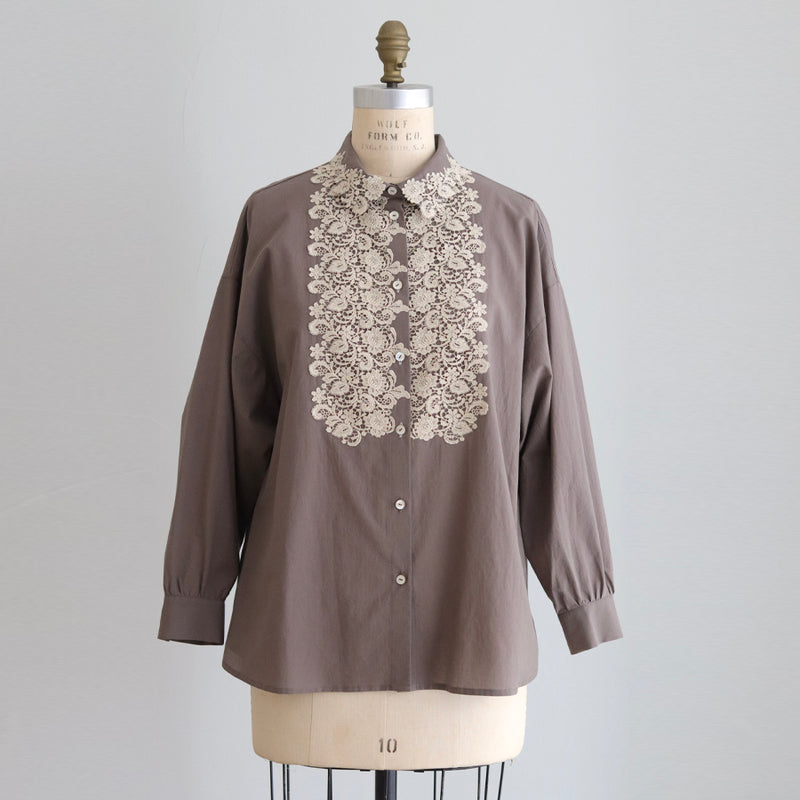 60ふんわりコットンAnticoケミカルシャツ