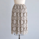 花ウールケミカルスカート