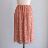 花ウールケミカルスカート