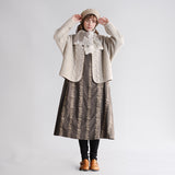 〔No.11210〕ベビーアルパカlacyストール【2026年9月下旬入荷予定】