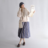 〔No.9321〕コットン裏毛ブルゾン【2026年9月下旬入荷予定】