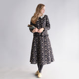 〔No.9316〕花ふたえ刺繍スカート【2026年9月下旬入荷予定】