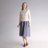 〔No.9319〕輪の詩ケミカルスカート【2026年10月上旬入荷予定】