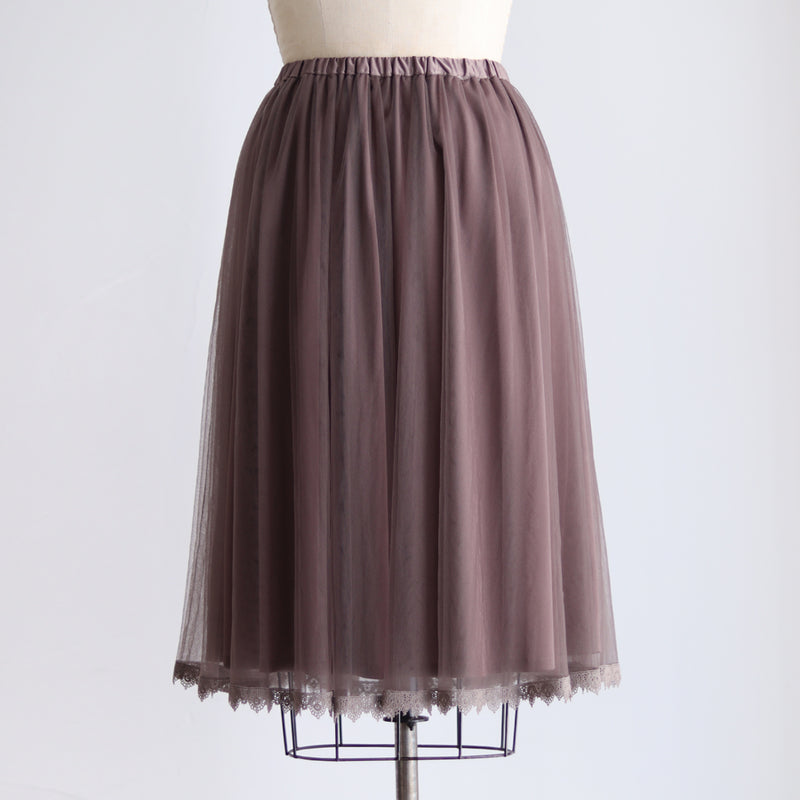 [Expected to ship in late August 2023] Double Tulle Skirt [Currently accepting reservations] 