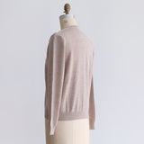 [Expected to ship in late September 2023] Washable wool lacy cardigan [Currently accepting reservations]