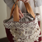 lacyコラージュ トートBag