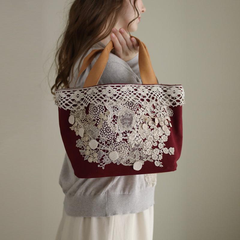 lacyコラージュ トートBag