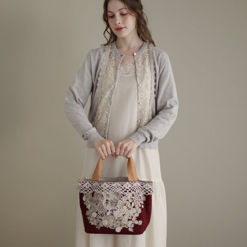 lacyコラージュ トートBag