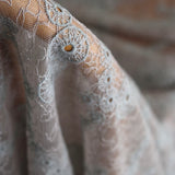《広幅カットレース》チュール刺繍レース