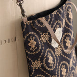 organicコットンemblem刺繍プティBag