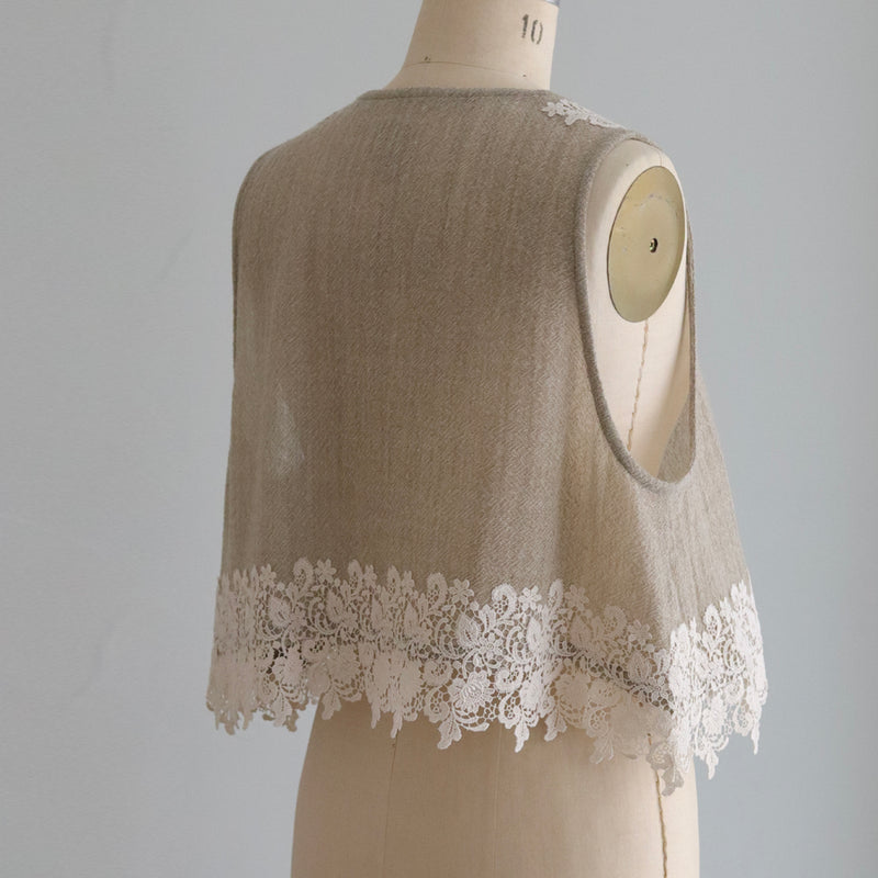 ウールガーゼlacyベスト