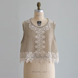 ウールガーゼlacyベスト