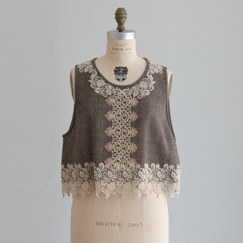 ウールガーゼlacyベスト