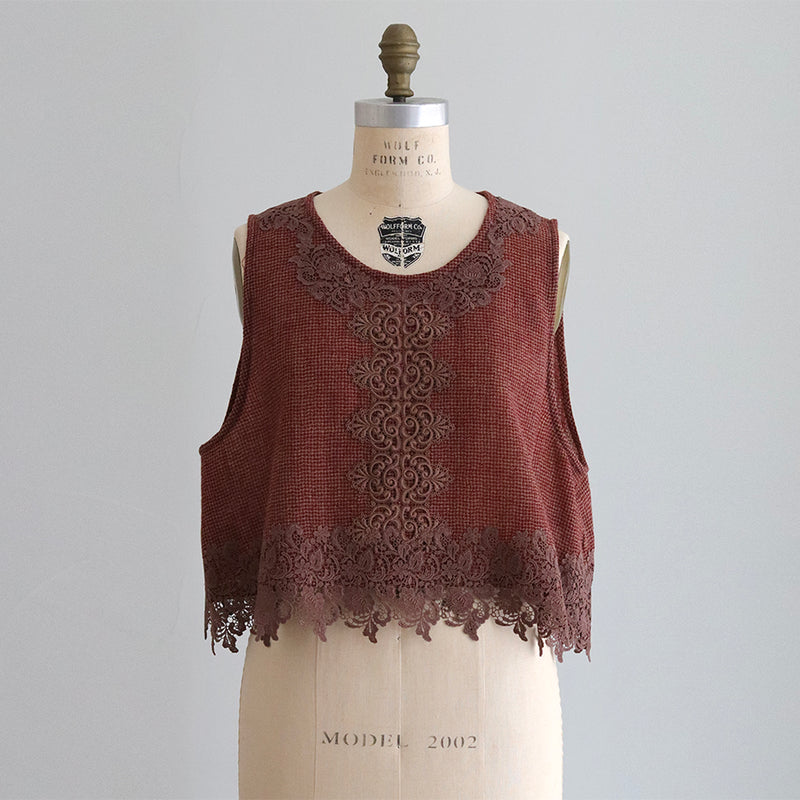 ウールガーゼlacyベスト