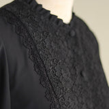 Black lacy ワンピース