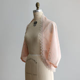 [No.9242] Bolero Renda Katun Washer Tulle [Perkiraan tiba akhir Mei 2026]