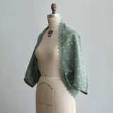 [No.9242] Bolero Renda Katun Washer Tulle [Perkiraan tiba akhir Mei 2026]