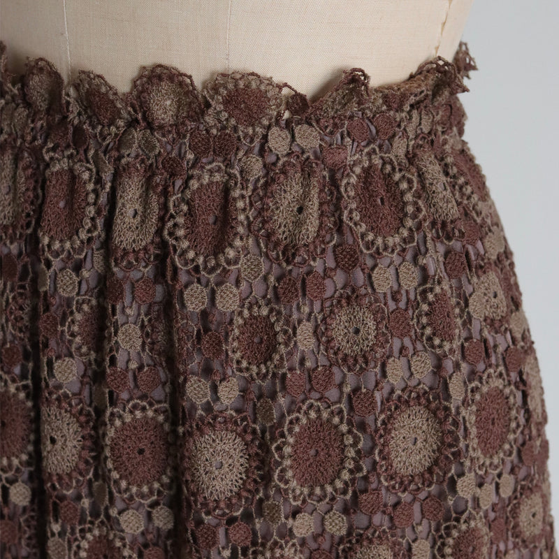 てまりウールケミカルスカート