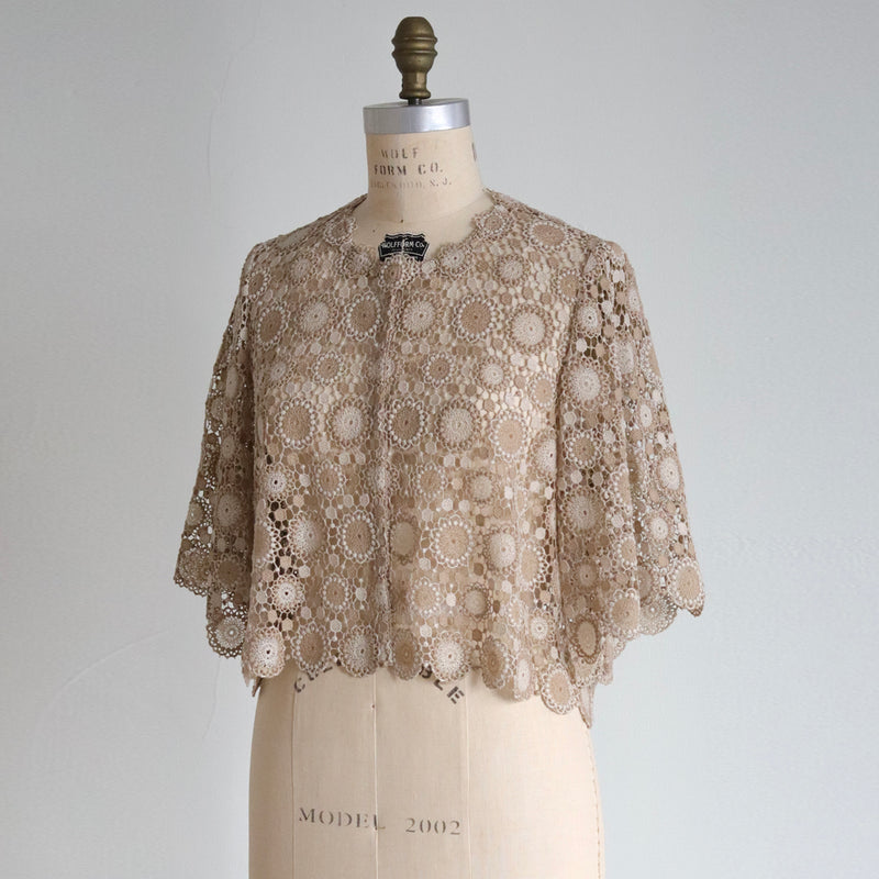 てまりウールケミカルボレロ