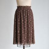 てまりウールケミカルスカート