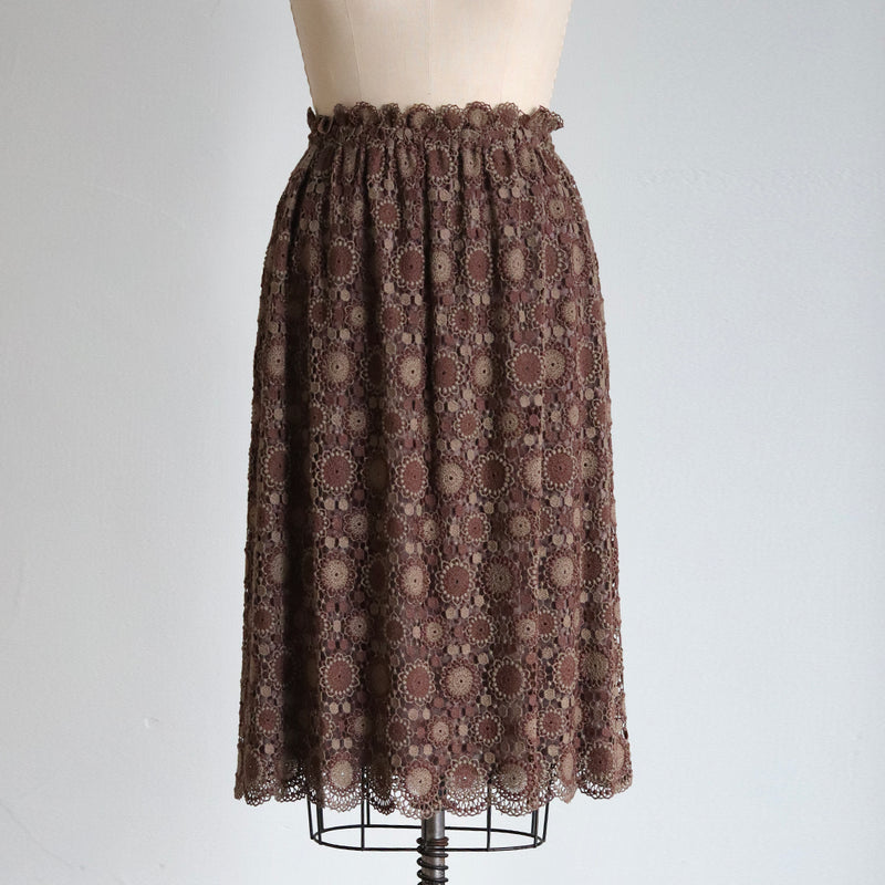 てまりウールケミカルスカート