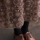 てまりウールケミカルスカート