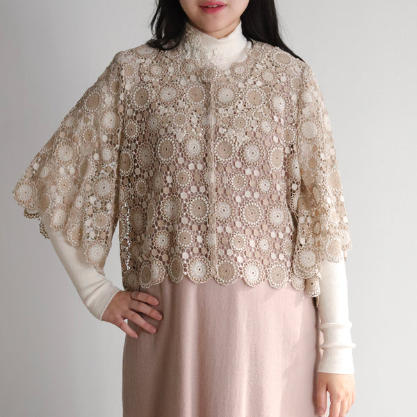 てまりウールケミカルボレロ