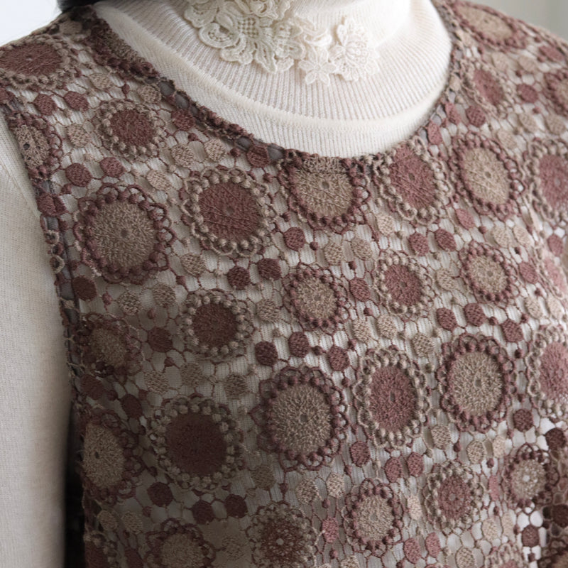 てまりウールケミカルベスト