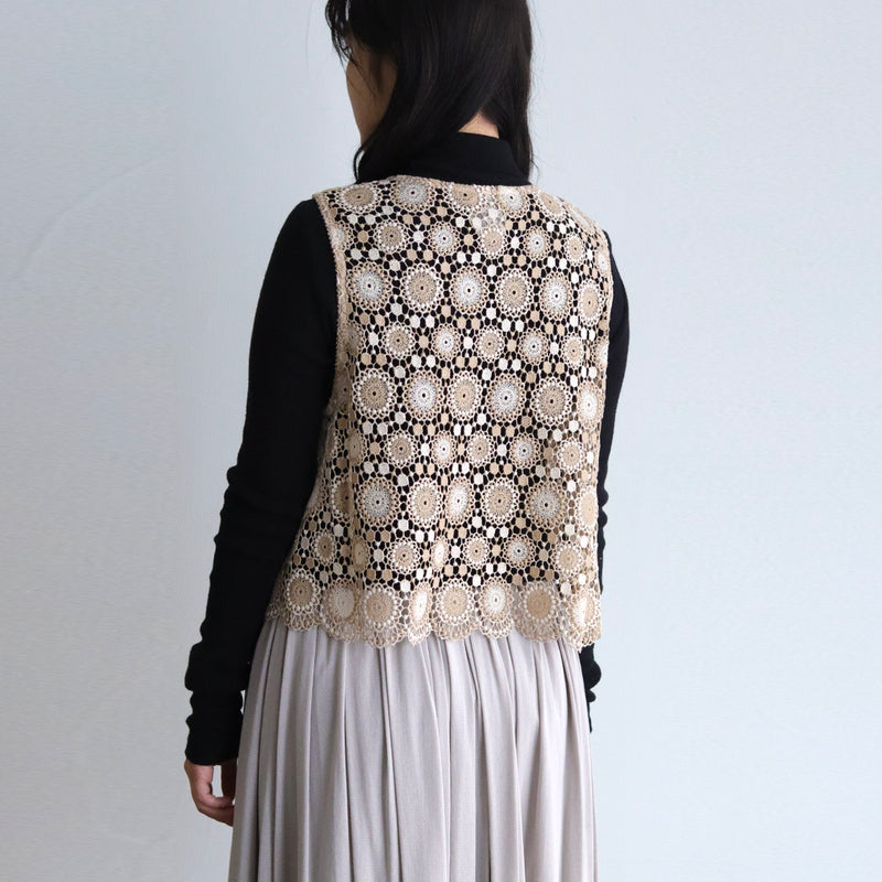 てまりウールケミカルベスト