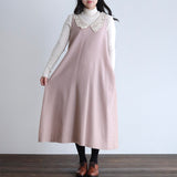 ウールガーゼlacyジャンパースカート