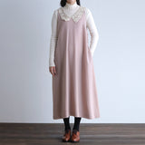 ウールガーゼlacyジャンパースカート