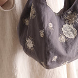 ポンポネラ刺繍Bag