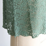 ストレッチペイズリーラッセルプルオーバー