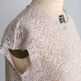 ストレッチペイズリーラッセルプルオーバー