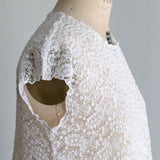 ストレッチペイズリーラッセルプルオーバー