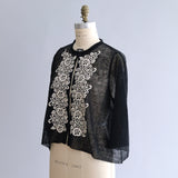 [No. 9263] French Linen Knit Cardigan [Scheduled to arrive late May 2026]