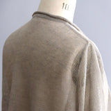 [No. 9263] French Linen Knit Cardigan [Scheduled to arrive late May 2026]