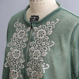 [No. 9263] French Linen Knit Cardigan [Scheduled to arrive late May 2026]